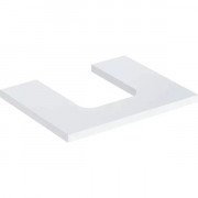 Столешница Geberit One 60x3x47 см ДСП белый глянцевый 505.271.00.1