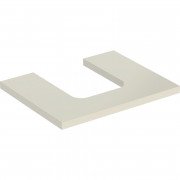 Столешница Geberit One 60x3x47 см ДСП песочно-серый глянцевый 505.271.00.4