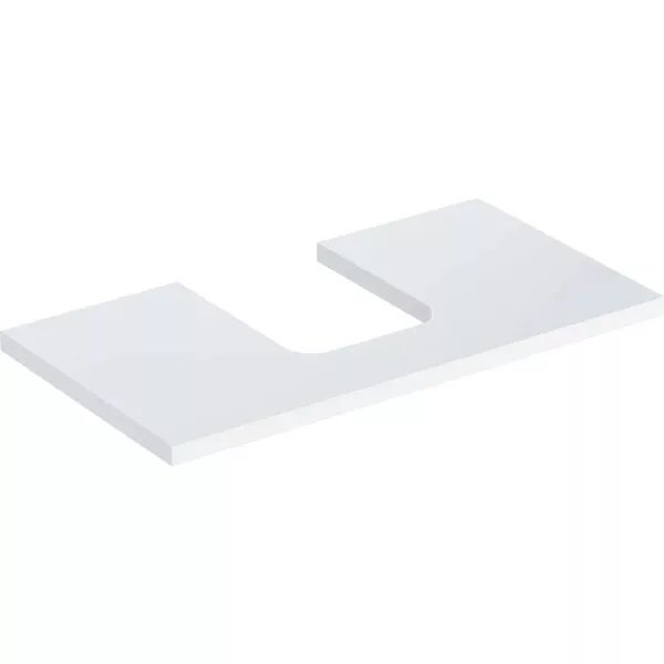 Столешница Geberit One 75x3x47 см ДСП белый матовый 505.272.00.2