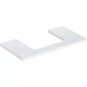 Стільниця Geberit One 90x3x47 см ДСП білий матовий 505.283.00.2