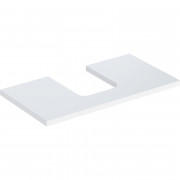 Стільниця Geberit One 90x3x47 см ДСП білий матовий 505.273.00.2