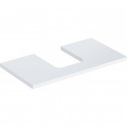 Стільниця Geberit One 90x3x47 см ДСП білий матовий 505.273.00.2