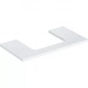 Стільниця Geberit One 90x3x47 см ДСП білий глянсовий 505.283.00.1