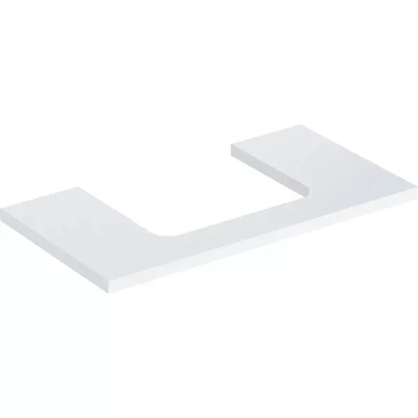 Стільниця Geberit One 90x3x47 см ДСП білий матовий 505.283.00.2