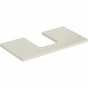 Стільниця Geberit One 90x3x47 см ДСП пісочно-сірий глянсовий 505.273.00.4