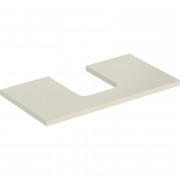 Стільниця Geberit One 90x3x47 см ДСП пісочно-сірий глянсовий 505.273.00.4