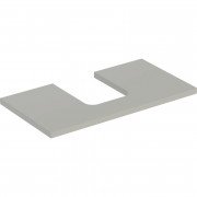 Стільниця Geberit One 90x3x47 см ДСП сірий матовий 505.273.00.7