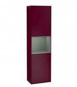 Пенал Villeroy & Boch Finion 41,8x151,6х27 см петлі зліва з підсвічуванням МДФ півонія матовий лак/оливковий матовий лак G460GMHB