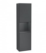 Пенал Villeroy & Boch Finion 41,8x151,6х27 см петлі зліва з підсвічуванням МДФ темно-синій матовий лак G460HGHG