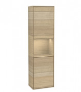 Пенал Villeroy & Boch Finion 41,8x151,6х27 см петлі зліва з підсвічуванням ДСП шпон дуба G460PCPC