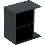 Полочка для ванной (боковой элемент) Geberit iCon 37x40x24,5 см ДСП лава матовый 502.324.JK.1