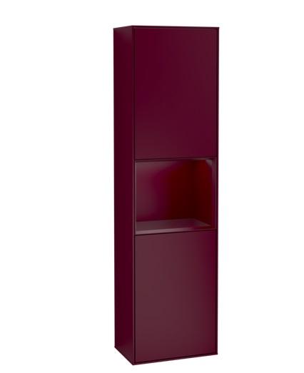 Пенал Villeroy & Boch Finion 41,8x151,6х27 см петли справа с подсветкой МДФ пион матовый лак F470HBHB