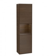 Пенал Villeroy & Boch Finion 41,8x151,6х27 см петлі праворуч з підсвічуванням ДСП шпон волоського горіха F470GNGN