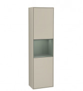 Пенал Villeroy & Boch Finion 41,8x151,6х27 см петлі з підсвічуванням МДФ пісок матовий лак/оливковий матовий лак F470GMHH