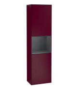 Пенал Villeroy & Boch Finion 41,8x151,6х27 см петлі праворуч з підсвічуванням МДФ півонія матовий лак/темно-синій матовий лак F470HGHB