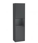 Пенал Villeroy & Boch Finion 41,8x151,6х27 см петлі праворуч із підсвічуванням МДФ темно-синій матовий лак F470HGHG