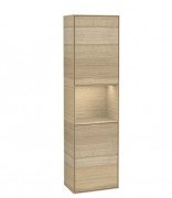 Пенал Villeroy & Boch Finion 41,8x151,6х27 см петлі праворуч з підсвічуванням ДСП шпон дуб F470PCPC