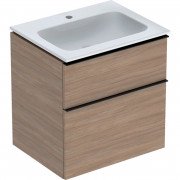 Тумба з раковиною Geberit iCon Set ДСП дуб/ручка матова лава 502.335.JH.1