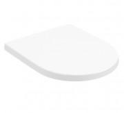 Сиденье с крышкой для унитаза Villeroy & Boch Subway 3.0 SoftClosing дюропласт камень белый 8M42S1RW