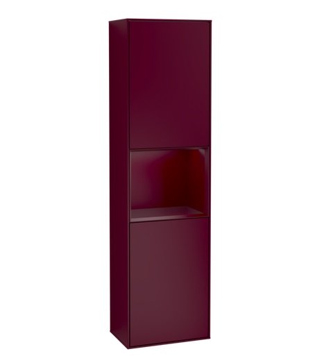 Пенал Villeroy & Boch Finion 41,8x151,6х27 см петли справа с подсветкой МДФ пион матовый лак G470HBHB