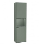 Пенал Villeroy & Boch Finion 41,8x151,6х27 см петлі праворуч із підсвічуванням МДФ оливковий матовий лак G470GMGM