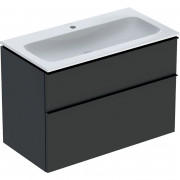 Тумба з раковиною Geberit iCon Set 90x63x48 см ДСП лава матовий 502.337.JK.1
