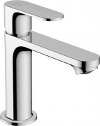 Змішувач для раковини Hansgrohe Rebris S CoolStart EcoSmart+ із зливним гарнітуром одноважільний хром 72588000