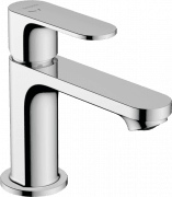 Змішувач для раковини Hansgrohe Rebris S CoolStart із зливним гарнітуром одноважільний хром 72584000