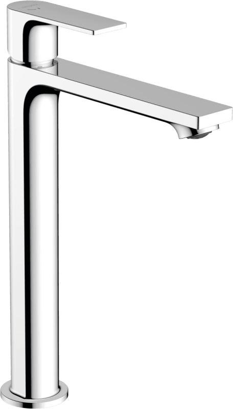 Смеситель для раковины Hansgrohe Rebris E CoolStart EcoSmart+ с сливным гарнитуром однорычажный хром 72591000