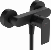 Змішувач для душу Hansgrohe Rebris E одноважільний чорний матовий 72650670