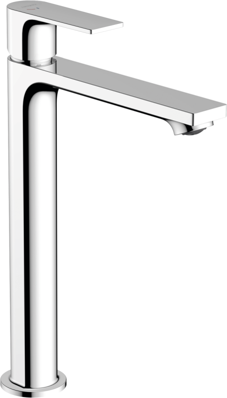 Змішувач для раковини Hansgrohe Rebris E CoolStart EcoSmart+ із зливним гарнітуром одноважільний хром 72591000