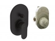 Смеситель скрытого монтажа Hansgrohe Vernis Blend однорычажный черный матовый 71473670