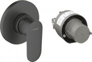 Змішувач прихованого монтажу Hansgrohe Vernis Blend одноважільний чорний матовий 71663670