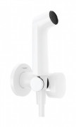 Гигиенический душ Hansgrohe Bidette 1jet S с шлангом и держателем белый матовый 29232700