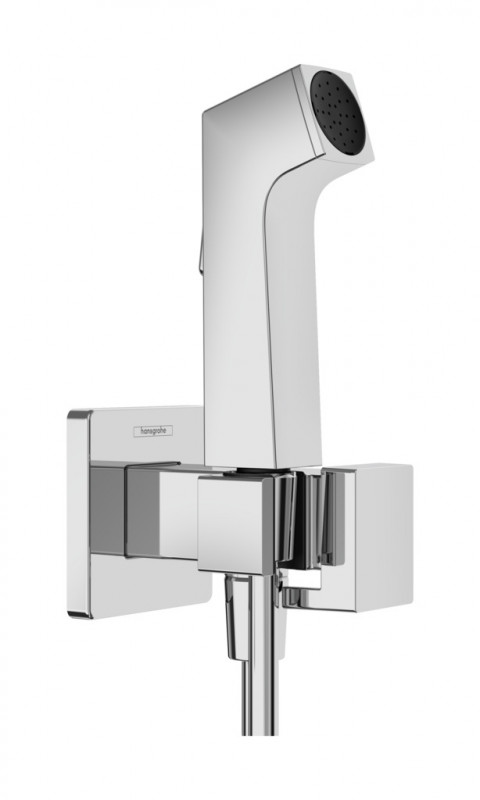 Гигиенический душ Hansgrohe Bidette 1jet E с шлангом и держателем хром 29233000