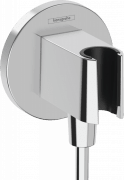 Шланговое подсоединение Hansgrohe FixFit S с держателем для душа пластик хром 26888000