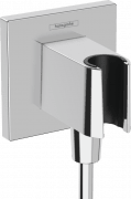 Шлангове підключення Hansgrohe FixFit E з тримачем для душу пластик хром 26889000