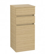 Шафка для ванної Villeroy & Boch Legato 40х87х35 см петлі справа ДСП скандинавський дуб B72801VJ