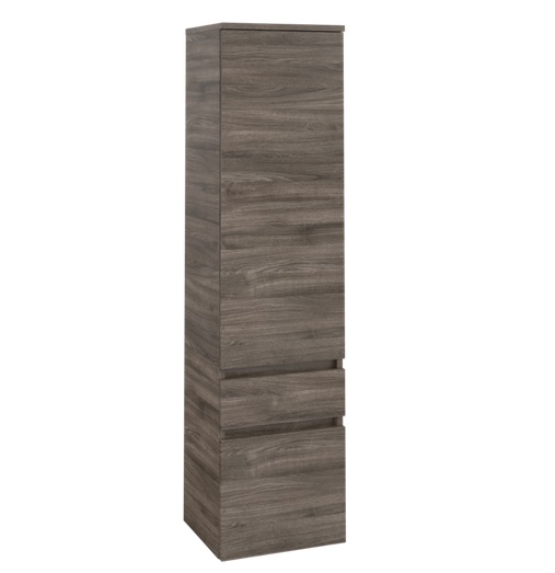 Пенал Villeroy & Boch Legato 40x155х35 см петли слева ДСП каменный дуб B72900RK