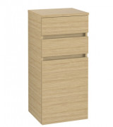 Шафка для ванної Villeroy & Boch Legato 40х87х35 см петлі зліва ДСП скандинавський дуб B72800VJ