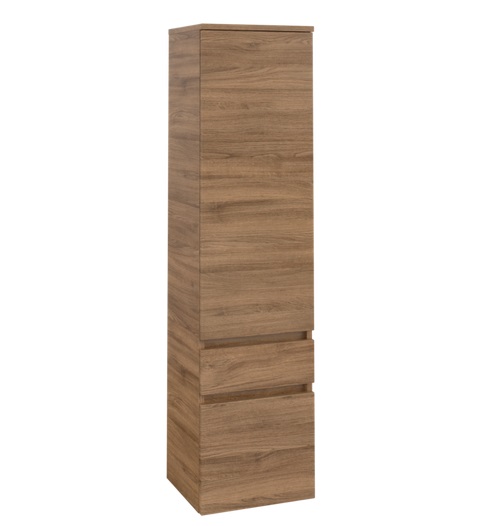 Пенал Villeroy & Boch Legato 40x155х35 см петлі праворуч ДСП дуб канзас B72901RH