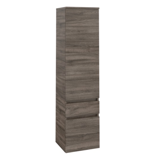 Пенал Villeroy & Boch Legato 40x155х35 см петли справа ДСП каменный дуб B72901RK