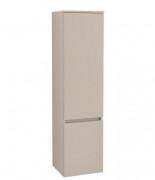 Пенал Villeroy & Boch Legato 40x155х35 см петлі зліва ДСП м'який сірий B73000VK