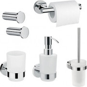 Набор аксессуаров для ванной комнаты Hansgrohe Logis Universal 6 в 1 хром 20210006