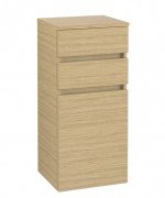 Шафка для ванної Villeroy & Boch Legato 40х87х35 см петлі справа ДСП скандинавський дуб B72801VJ