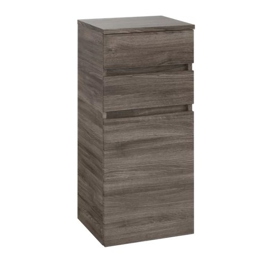 Шкафчик для ванной Villeroy & Boch Legato 40х87х35 см петли справа ДСП каменный дуб B72801RK