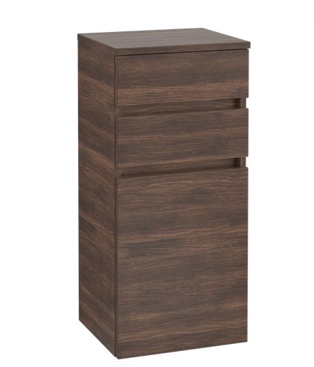 Шкафчик для ванной Villeroy & Boch Legato 40х87х35 см петли слева ДСП дуб аризона B72800VH