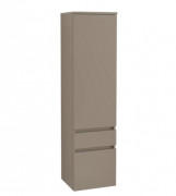 Пенал Villeroy & Boch Legato 40x155х35 см петлі зліва ДСП трюфель сірий B72900VG