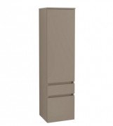 Пенал Villeroy & Boch Legato 40x155х35 см петлі зліва ДСП трюфель сірий B72900VG