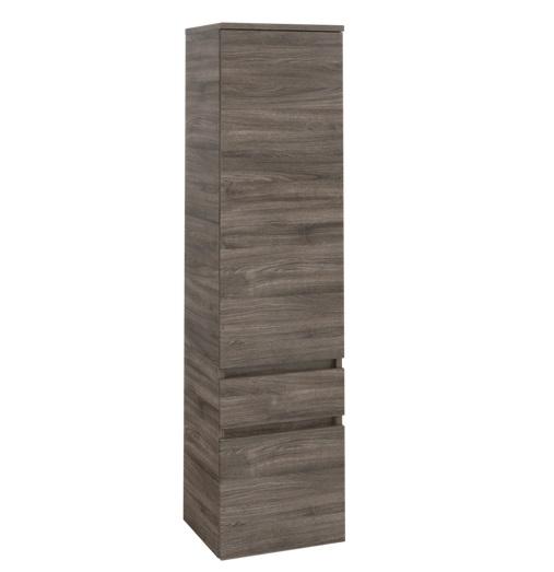 Пенал Villeroy & Boch Legato 40x155х35 см петлі ліворуч ДСП кам'яний дуб B72900RK